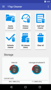 1Tap Cleaner Pro (clear cache) 4.52 Apk + Mod for Android 1