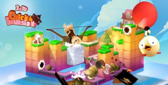 3D TD: Chicka Invasion 1.5.0 Apk + Mod for Android 1 3D TD Chicka Invasion Cover