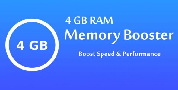 A 4 GB RAM Memory Booster PRO