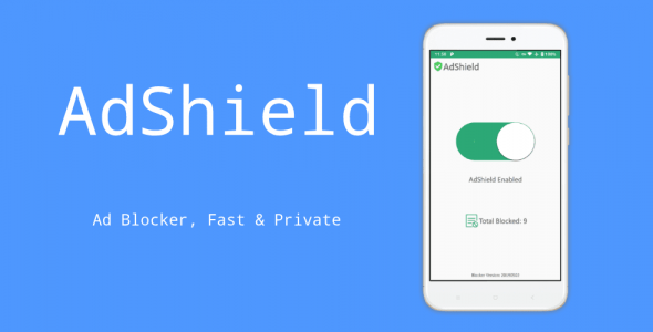 AdShield Ad Blocker Fast Private