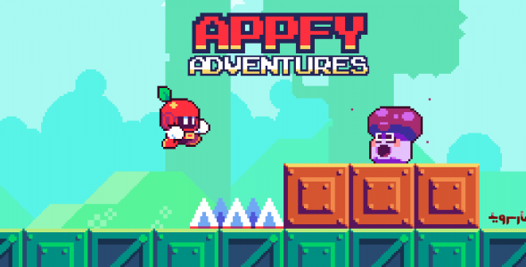 Appfy 2D Adventure Hard one tap jump and run Cover