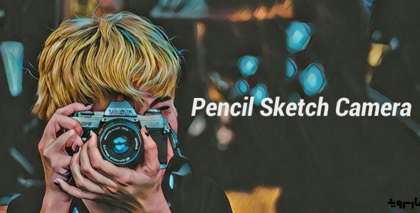 Art Camera CartoonPencil Sketch Art Effect Photo Prime Cover