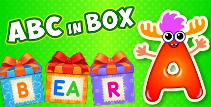 Baby ABC in box Kids alphabet games for toddlers Full