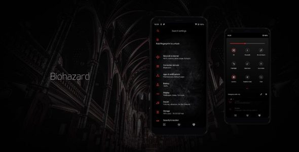 Biohazard Substratum Theme Cover