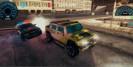 Car Driving In City Cover