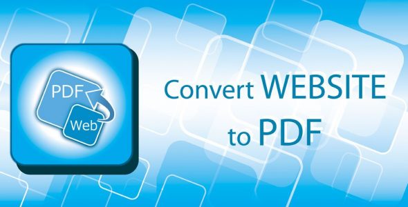 Convert web to PDF