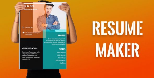 Creative Resume Builder Innovative CV Maker PRO