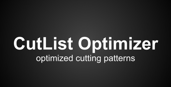 CutList Optimizer Cover