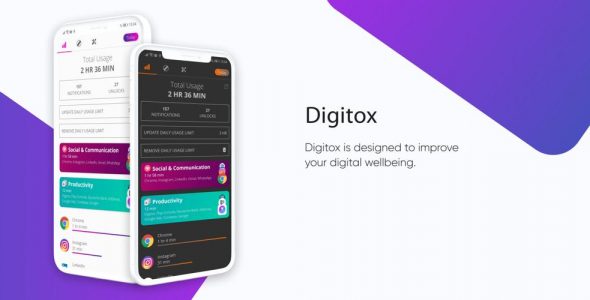 Digitox Digital Wellbeing Screen Time