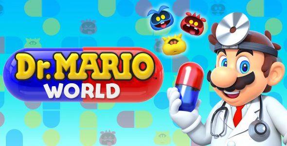 Dr Mario World Cover