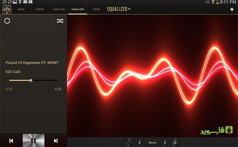 Equalizer mp3 Player Volume