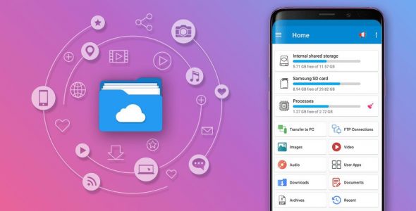 File Manager Easy file explorer file transfer FULL