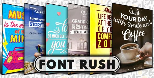 Font Rush Full