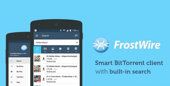 FrostWire Torrent Downloader amp Music Player