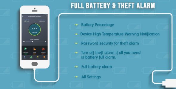 Full Battery Alarm Theft Alarm