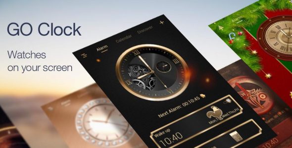 GO Clock Alarm Clock Theme VIP