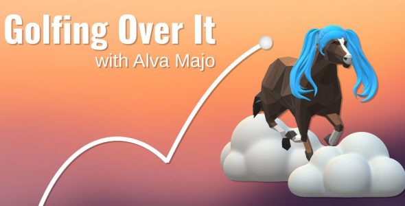 Golfing Over It with Alva Majo 1.2.3 Apk for Android 1 Golfing Over It with Alva Majo Cover