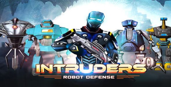 INTRUDERS: Robot Defense 1.0 Apk + Mod for Android 1 INTRUDERS Robot Defense Cover