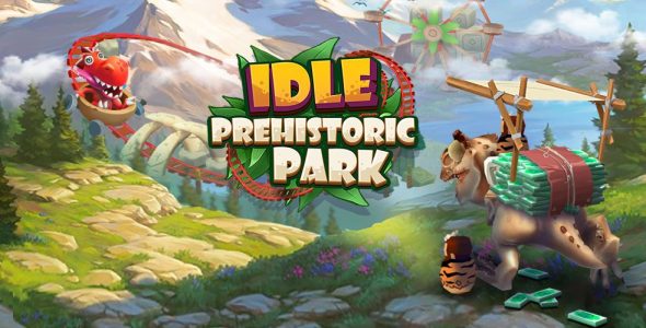 Idle Prehistoric Park - Theme Park Tycoon 0.9.8 Apk + Mod for Android 1 Idle Prehistoric Park Cover