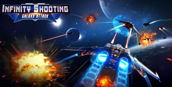 Infinity Shooting: Galaxy War 2.2.3 Apk + Mod for Android 1 Infinity Shooting Galaxy War Cover