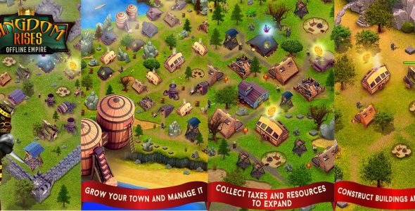 Kingdom Rises: Offline Empire 1.8 Apk + Mod for Android 1 Kingdom Rises Offline Empire Cover