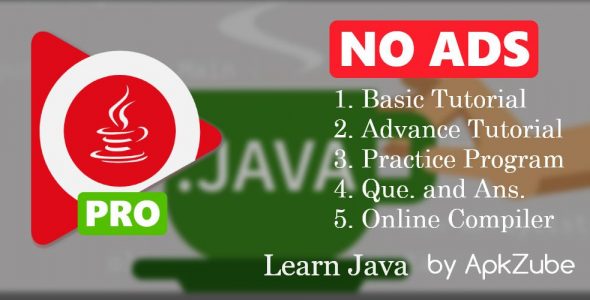 Learn Java Programming Tutorial - PRO (NO ADS) 2.2 Apk for Android 1 Learn Java Pro
