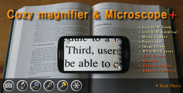 Magnifier Microscope Cozy