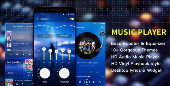 Music Player - Audio Player & Music Equalizer 1.6.5 Apk for Android 1 Music Player Audio Player Music Equalizer