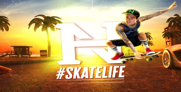 Nyjah Huston Skatelife Cover