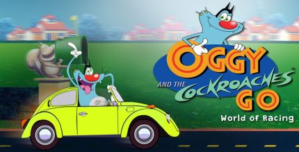 Oggy Go World of Racing Cover