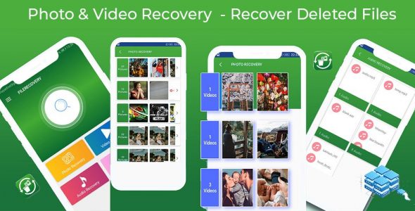 Photo Video Audio Recovery Deleted PRO Cover