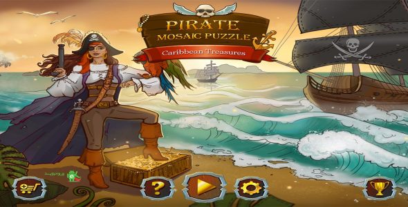 Pirate Mosaic Puzzle Cover