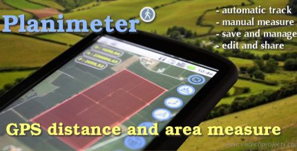 Planimeter GPS area measure land survey on map