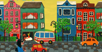 Plasticine town Live wallpaper