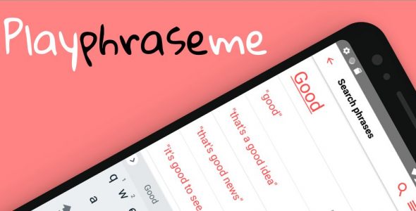 Playphraseme 1.1 Apk for Android 1 Playphraseme cover