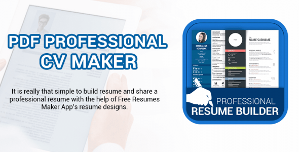 Professional Resume Maker & CV builder- PDF format (PRO) 1.0.9 Apk for Android 1 Professional Resume Maker CV builder PDF format PRO