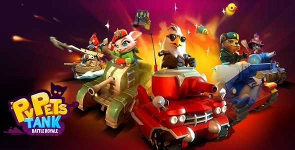 PvPets: Tank Battle Royale 1.4.1.10225 Apk for Android 1 PvPets Cover