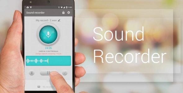 Recordr Smart Powerful Sound Recorder Pro