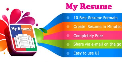 Resume Builder App Free CV Maker with PDF Format