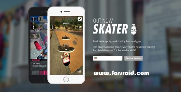 Skater 1.6.0.3 Apk + Mod + Data for Android 1 Skater Cover
