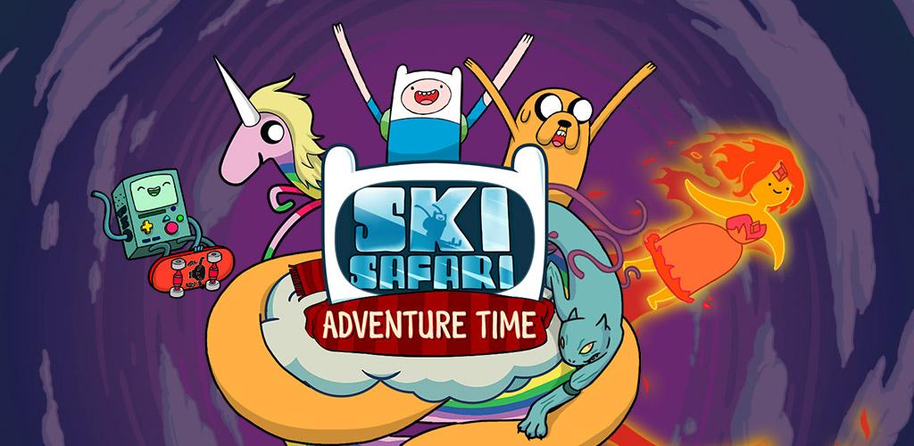 Ski Safari Adventure Time Cover