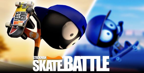 Stickman Skate Battle Cover