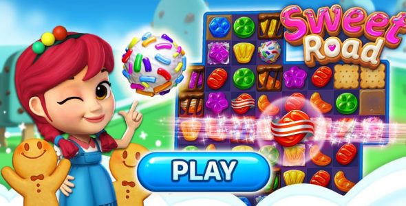 Sweet Road: Cookie Rescue Free Match 3 Puzzle Game 6.8.1 Apk + Mod for Android 1 Sweet Road Cookie Rescue Cover