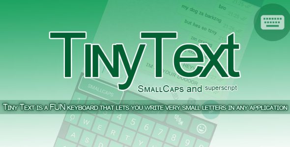 Tiny Text Keyboard