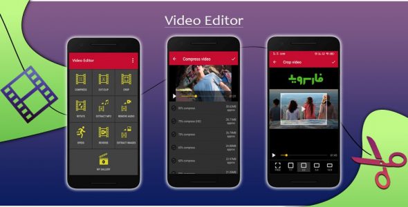 Video Cutter - Video compressor, crop, speed video 1.3.3 Apk for Android 1 Video Cutter Cover