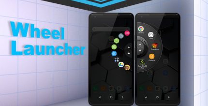 Wheel Launcher Full customizable sidebar