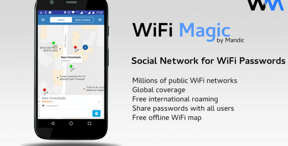 WiFi Magic by Mandic Passwords (PREMIUM) 3.9.4 Apk for Android 1 WiFi Magic by Mandic Passwords Premium