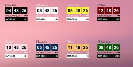World Clock Widget Plus 1