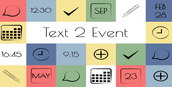 Text 2 Event - Date from text 2.0.1 Apk for Android 1 com.t2e.upsilon42.testoverlay