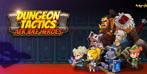 Dungeon Tactics : AFK Heroes 1.4.0 Apk + Mod for Android 1 Dungeon Tactics AFK Heroes Cover